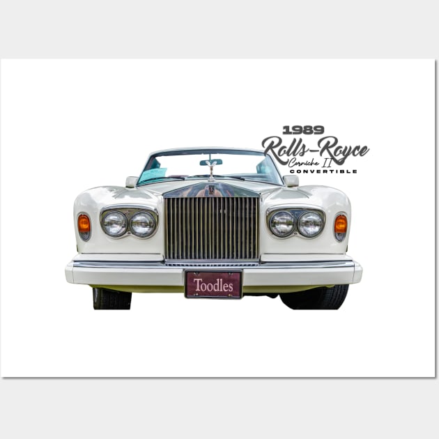 1989 Rolls Royce Corniche II Convertible Wall Art by Gestalt Imagery